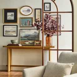 16"x8" Sketched Tree In Black Frame Wall Art - Hearth & Hand⢠With Magnolia