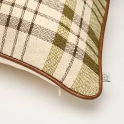 14"x20" Plaid Lumbar Toss Pillow Green - Hearth & Hand™ With Magnolia -Modern Home Decor Shop GUEST 415eec70 bb60 4246 8ca2 1108df80a01f