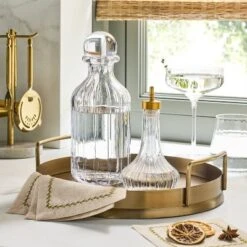 Glass And Brass Bitter Dispenser - Hearth & Hand⢠With Magnolia