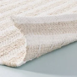 Break Stripe Handmade Area Rug Taupe/Cream - Hearth & Hand™ With Magnolia -Modern Home Decor Shop GUEST 4d12aad8 6af9 4cc9 a6b6 bd67af96d383