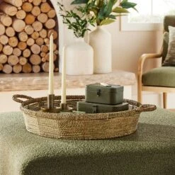 20" Woven Decorative Tray - Hearth & Hand™ With Magnolia