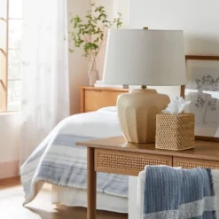 Woven Tissue Box Cover Natural - Hearth & Hand⢠With Magnolia