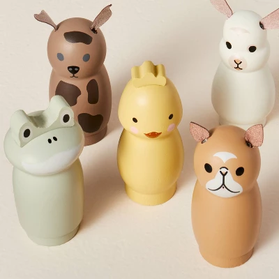 Toy Woodland Animal Figurine Set 6pc - Hearth & Hand™ With Magnolia 2 Toy Woodland Animal Figurine Set 6pc - Hearth & Hand™ With Magnolia - Image 2