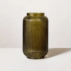 Ribbed Glass Jug Vase Dark Green - Hearth & Hand™ With Magnolia 9 Ribbed Glass Jug Vase Dark Green - Hearth & Hand™ With Magnolia -Modern Home Decor Shop GUEST bddfea06 0cdf 4e99 9686 d59b3e8abd18