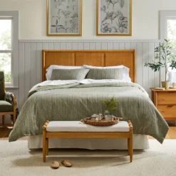 New Arrival 5 3pc Washed Loop Stripe Comforter Bedding Set - Hearth & Hand⢠With Magnolia